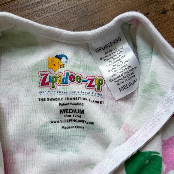 Sleeping Baby Zipadee Zip Sleep Sack - Picture 6 of 7